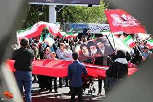 رزمایش باشکوه جان‌فدایان ایران اسلامی در شیراز