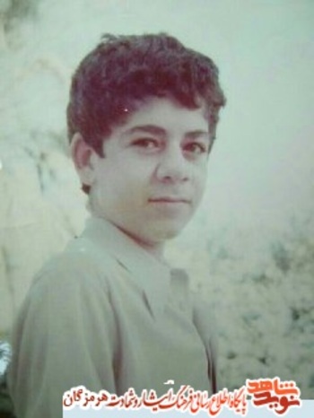 عکسی که  خود شهید با دوربین از خودش گرفته 