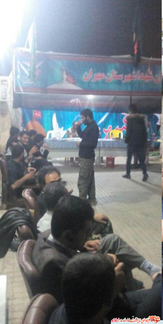 اسکان و پذیرایی زوار ایثارگر اربعین در بازگشت توسط بنیاد شهید وامورایثارگران 