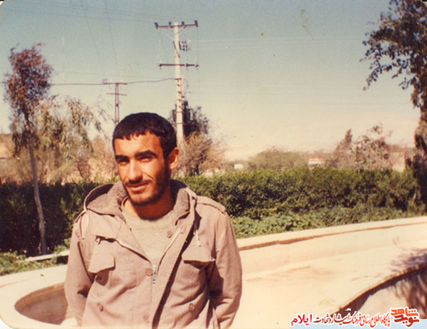 شهید نعمت نظری فرمانده ومسئول پاکسازی میادین مین شهرستان دهلران 