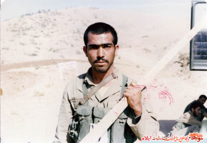 شهید علی محمد حسینی از شهدای آبان ماه استان ایلام