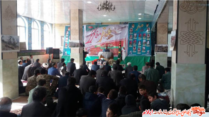 یادواره شهدای روستای بخش کلی کلی شهرستان سیروان
