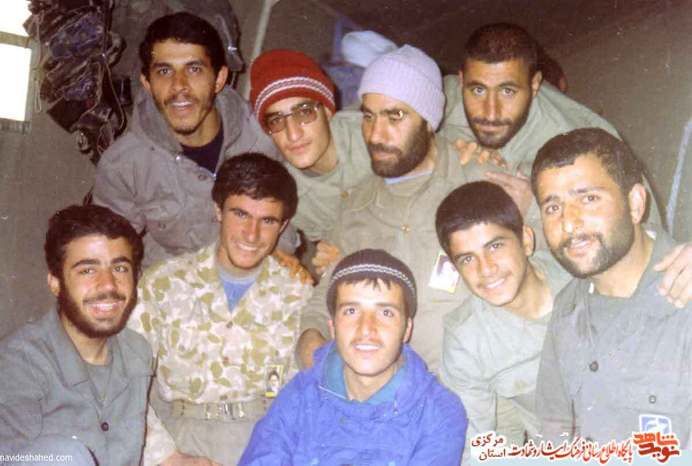 شهدای تصویر: شهید بهرام گودرزی - شهید حسین غیاث آبادی - شهید غلامرضا رجبی - شهید اصغر رجایی