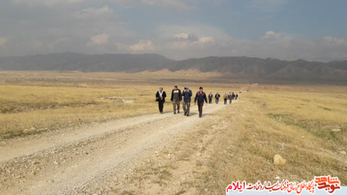  مراسم اعزام جمعی از آزادگان استان ایلام به مناطق عملیاتی میمک