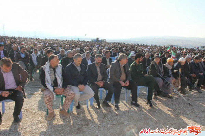 
مراسم بزرگداشت سپهبد حاج قاسم سلیمانی و دوازدهمین یادواره شهدای ایل شوهان