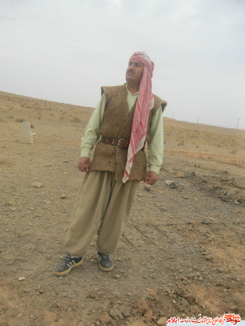  شهید  شیرمحمد معافی از شهدای مین زدا