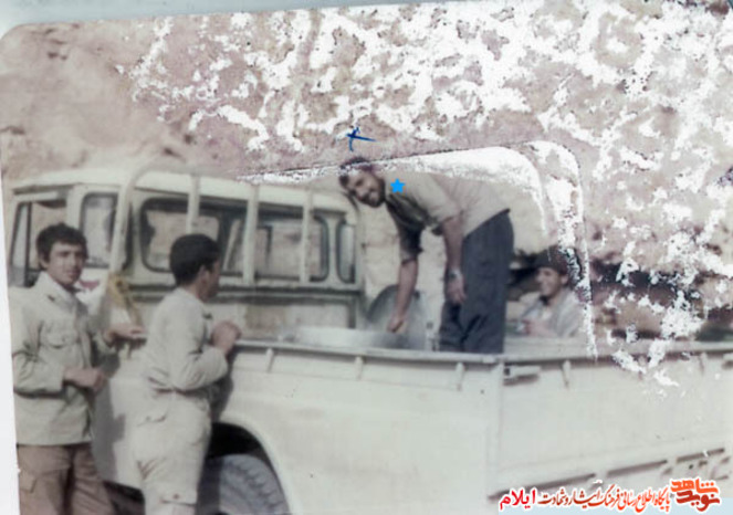 آلبوم عکس شهید رزوقی برامسی از شهدای استان ایلام