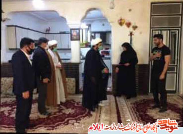 دیدار با مادران و همسران شهدا در شهرستان های تابع استان ایلام