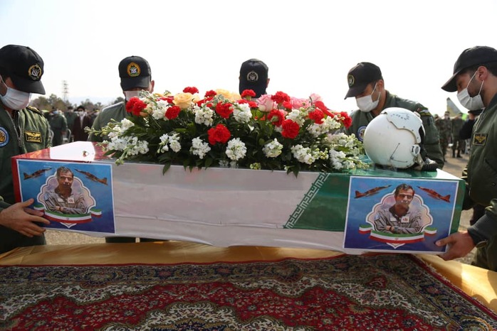 مراسم استقبال از پیکر مطهر خلبان شهید بیک محمدی در تبریز برگزار شد
