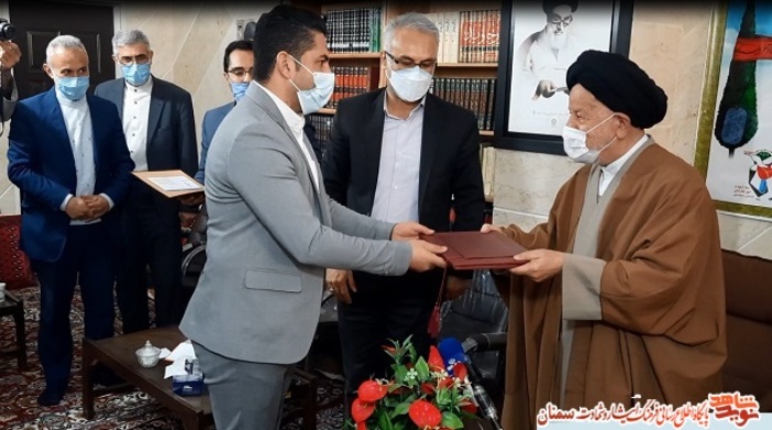 دیدار جامعه ایثارگری استان سمنان با آیت الله شاهچراغی نماینده ولی فقیه در استان سمنان به مناسبت روز شهید- ۲۳ اسفند ۹۹