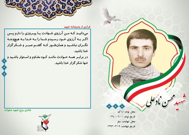 شهید محسن نادعلی