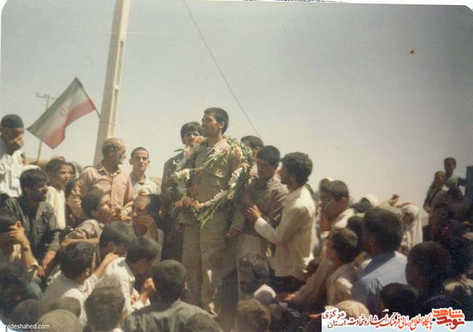 بازگشت آزاده سید صمد سجادی از اسارت 1369/5/29