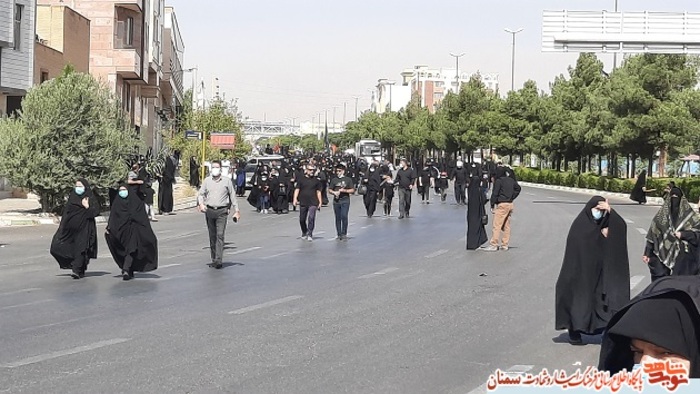 پیاده‌روی اربعین حسینی - سمنان پنجم مهرماه ۱۴۰۰
