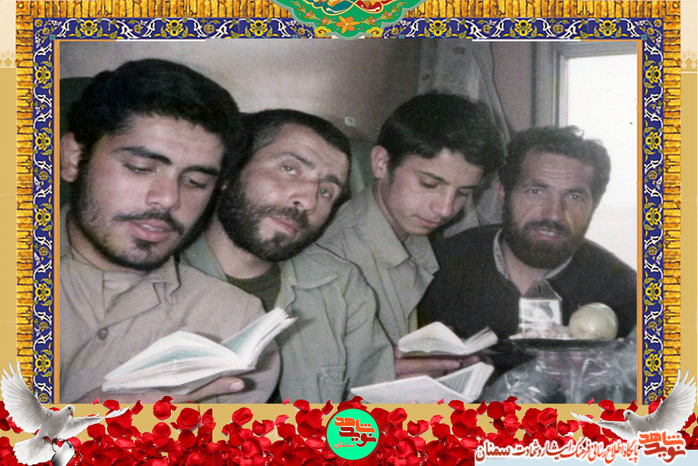 نفر دوم از راست شهید سیدمهدی سیادت