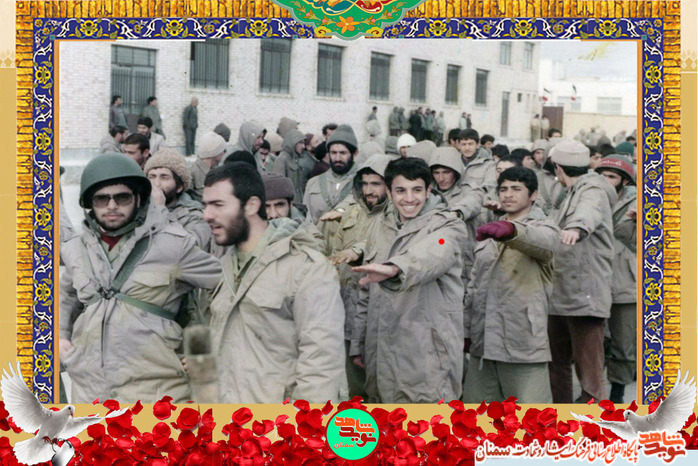 ردیف جلو نفر دوم شهید سیدمهدی سیادت