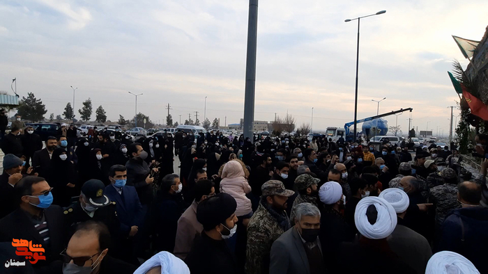 مراسم استقبال از پنج شهید گمنام و شهید والامقام تازه تفحص شده حسن یونسیان - یازدهم دیماه ۱۴۰۰ یادمان کوشک امام رضا (ع) سمنان