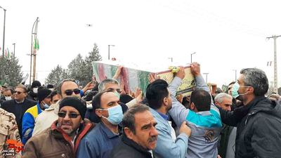 تشییع پیکر شهید گمنام، شهرک صنعتی شهرکرد