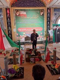 یادواره ۱۲۴ شهید فرهنگی و ۶۰۰ دانشآموز شهید استان سمنان- یکشنبه بیست و یکم اسفندماه ۱۴۰۱ گلزار شهدای شهرستان گرمسار