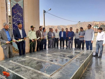 گلباران قیور مطهر شهدا به مناسبت هفته قوه قضائیه- پنجم تیرماه ۱۴۰۲ گلزار مطهر شهدای گمنام شهر شهمیرزاد