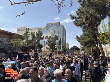 راهپیمایی روز قدس- هشتم فروردین ۱۴۰۴ شهرستان دامغان
