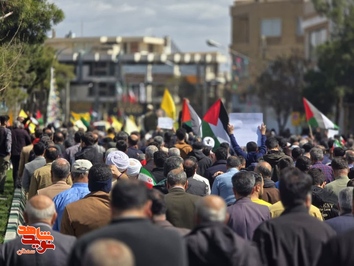 راهپیمایی روز قدس- هشتم فروردین ۱۴۰۴ شهرستان دامغان