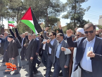 راهپیمایی روز قدس- هشتم فروردین ۱۴۰۴ شهرستان دامغان