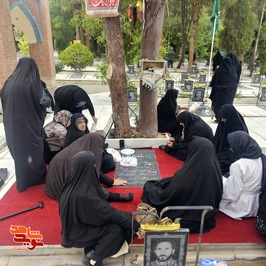فعالیت‌های فرهنگی و مذهبی گلزار شهدای شهرستان شاهرود- چهارم اردیبهشت ۱۴۰۴